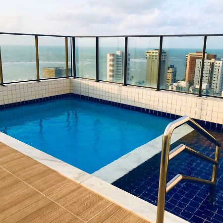 Apartamento com vista para o Mar Recife Bagian luar foto